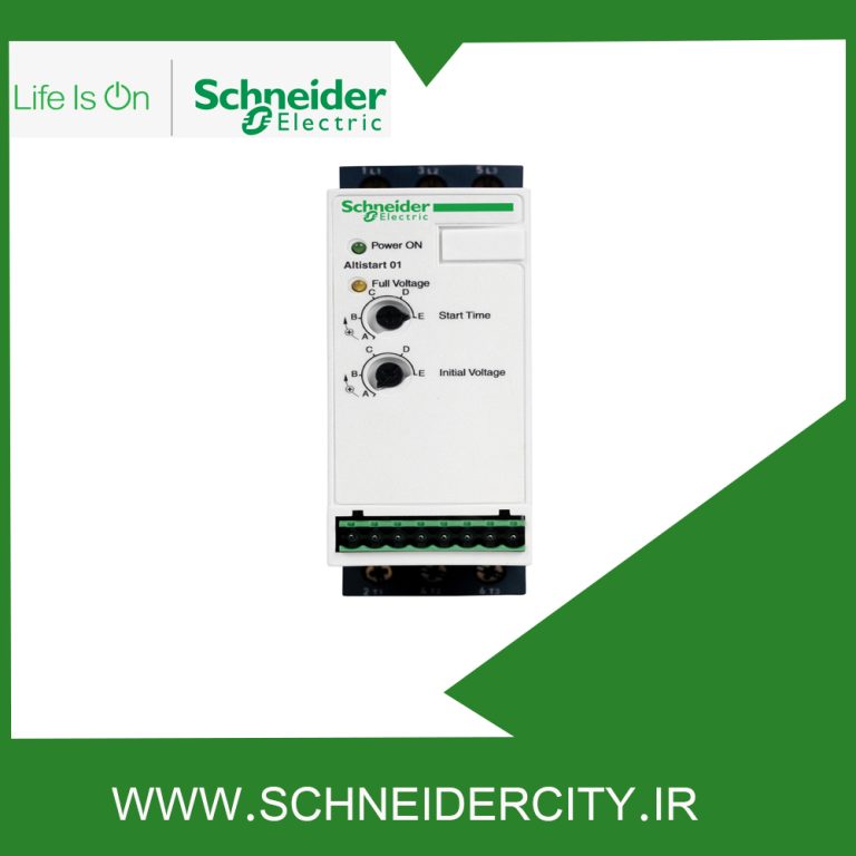 سافت استارتر 1.1 تا 4 کیلو وات تک به سه فاز ATS01 اشنایدر ATS01N109FT