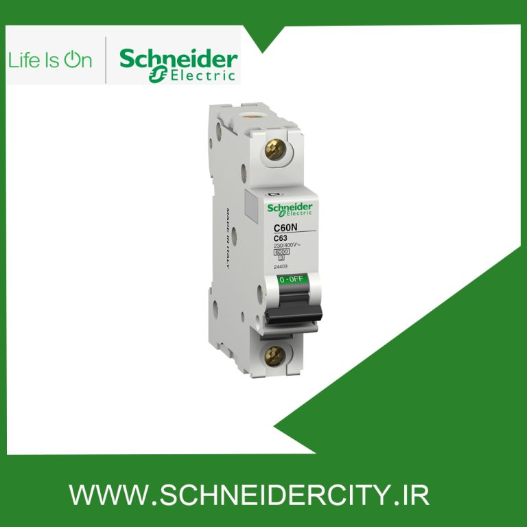 کلید مينياتوری تک پل 6 آمپر اشنایدر 24399