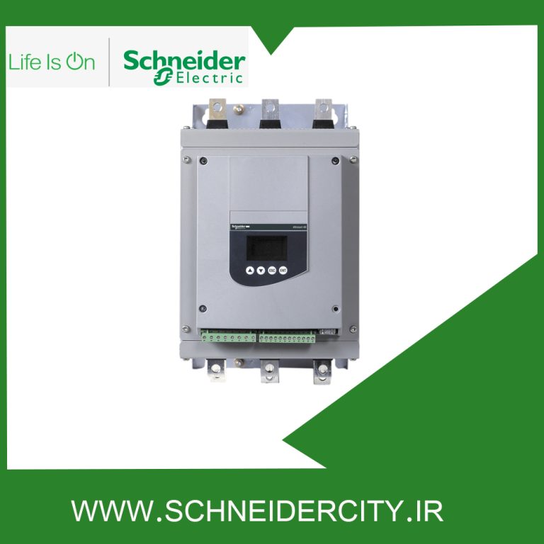 سافت استارتر 90کیلووات 170آمپر سه فاز اشنایدرATS48C17Q