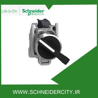 سلکتور سوئیچ فلزی سه حالته ماندگار دسته بلند اشنایدر XB4BJ33