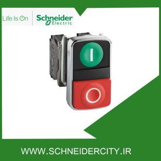 استارت استوپ دوبل فلزی 1NO+1NC اشنایدرXB4BL73415