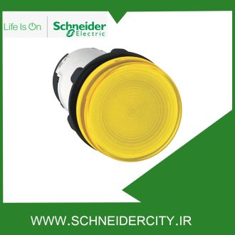 چراغ سیگنال باکالیت زرد بدون LED داخلی اشنایدر XB7EV65P
