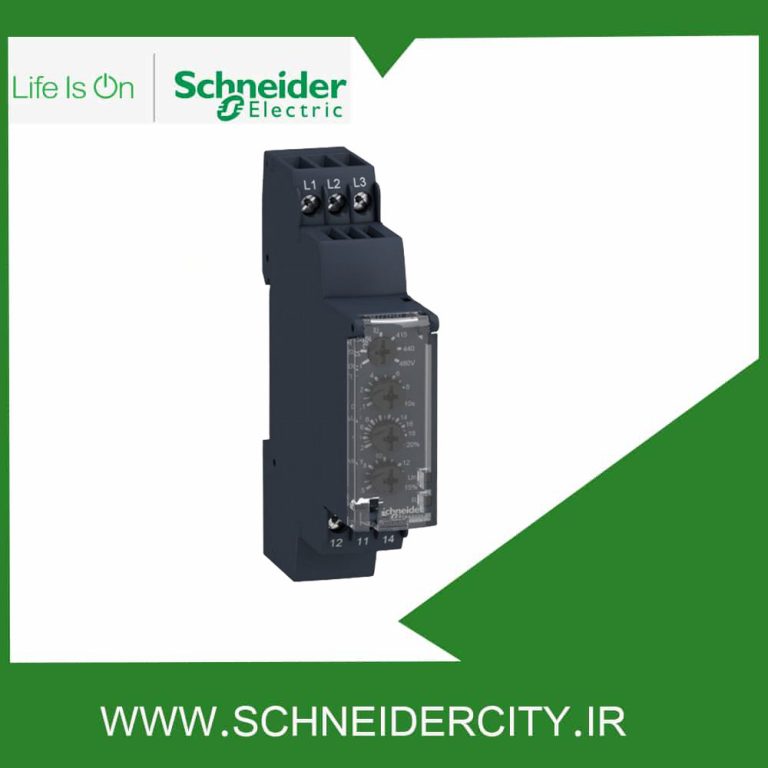 رله کنترل فاز سه چراغ اشنایدر RM17TE00