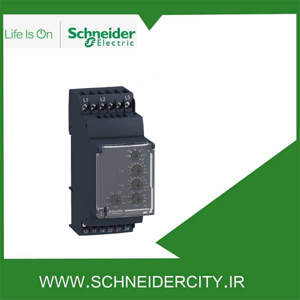 رله کنترل ولتاژ 194 تا 528 ولت اشنایدر RM35UB330