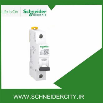 کلید مینیاتوری تک پل 6 آمپر AC تیپ C اشنایدر A9K24106